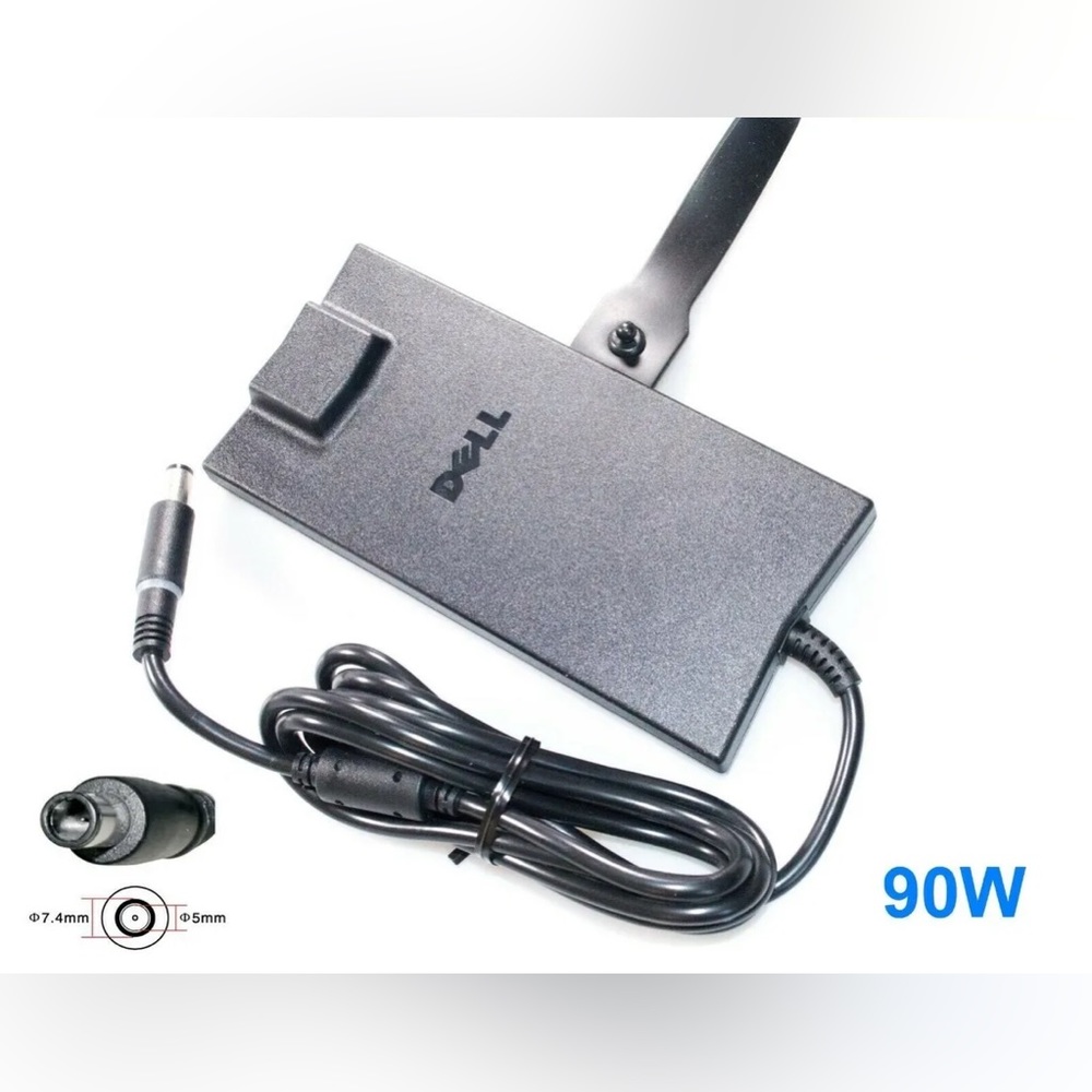 Dell 90 Watt AC Adapter for Dell Laptops